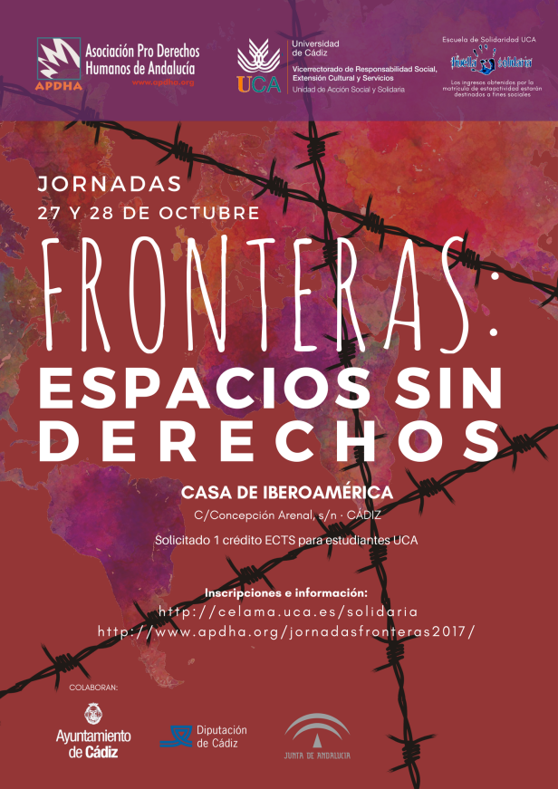 Jornadas Fronteras - Cartel